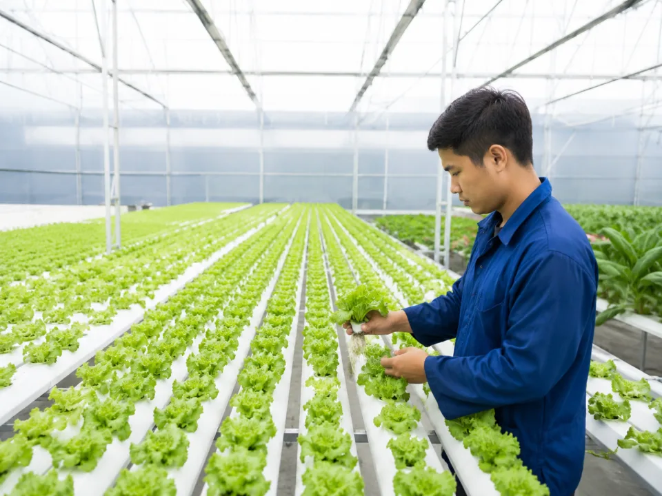 Vườn rau của Nguyễn Nghệ